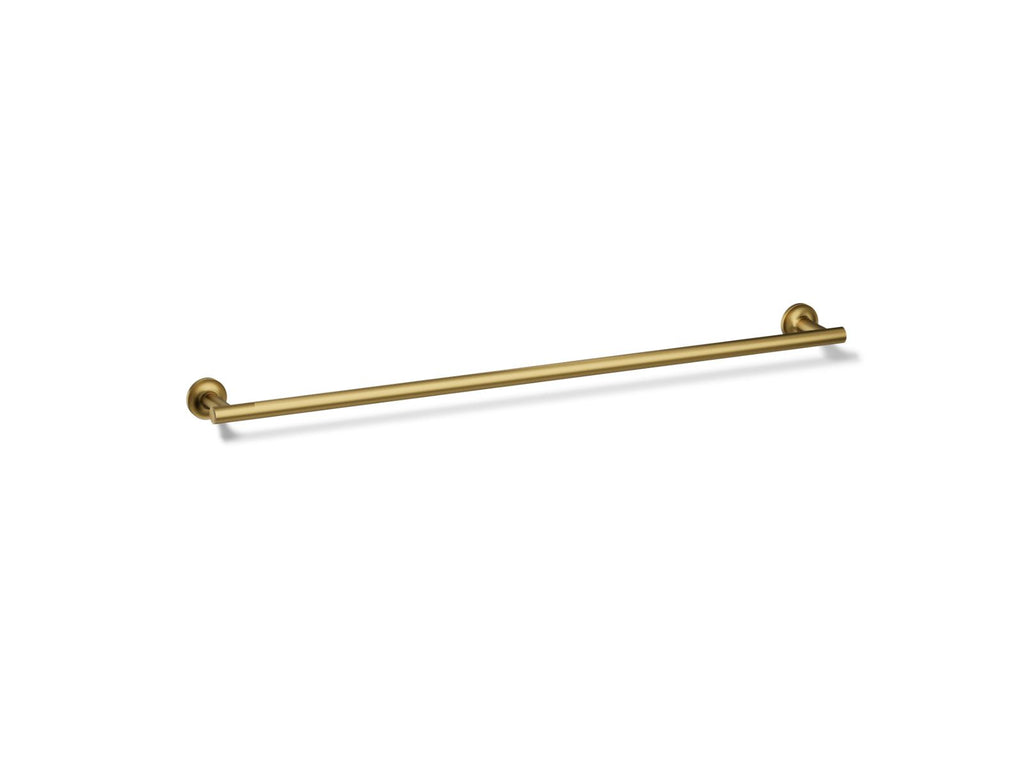 KOHLER K-14437-2MB Purist 30" Towel Bar - Vibrant Brushed Moderne Brass