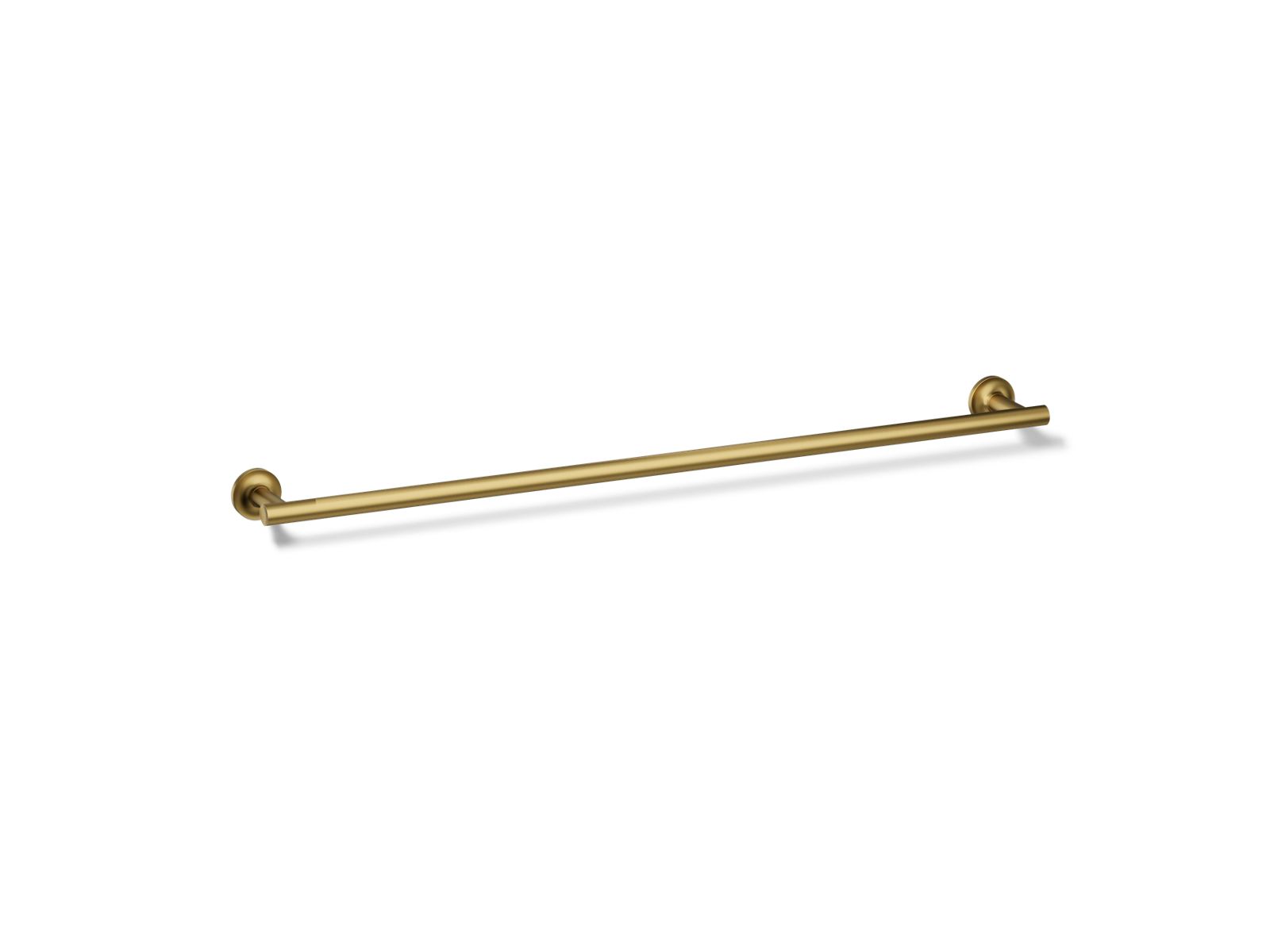 KOHLER K-14437-2MB Purist 30" Towel Bar - Vibrant Brushed Moderne Brass