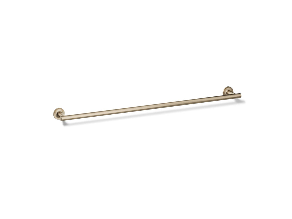 KOHLER K-14437-BV Purist 30" Towel Bar - Vibrant Brushed Bronze