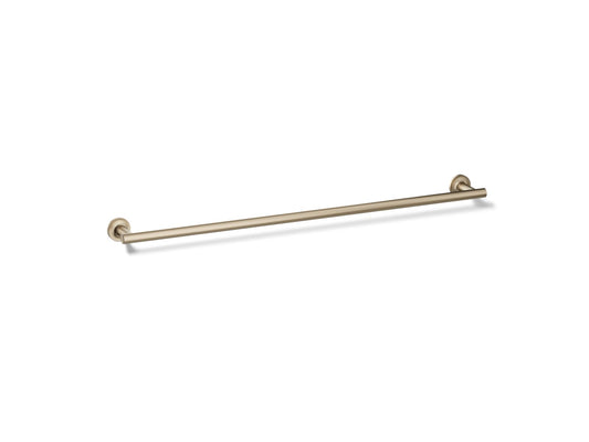 KOHLER K-14437-BV Purist 30" towel bar - Vibrant Brushed Bronze