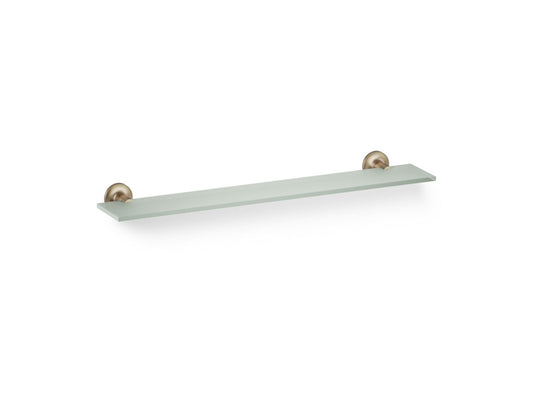 KOHLER K-14440-BV Purist Glass shelf - Vibrant Brushed Bronze