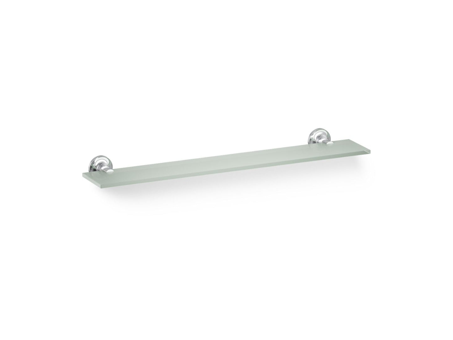 KOHLER K-14440-CP Purist Glass shelf - Polished Chrome