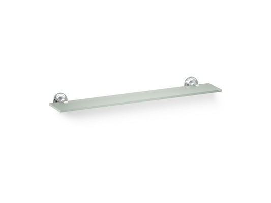 KOHLER K-14440-CP Purist Glass shelf - Polished Chrome