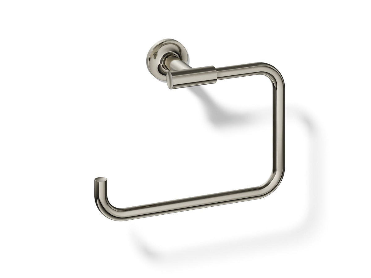 KOHLER K-14441-SN Purist Towel Ring - Vibrant Polished Nickel