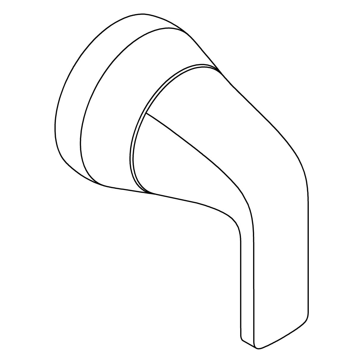 KOHLER Assembly, Handle - Matte Black, K-1444187-BL