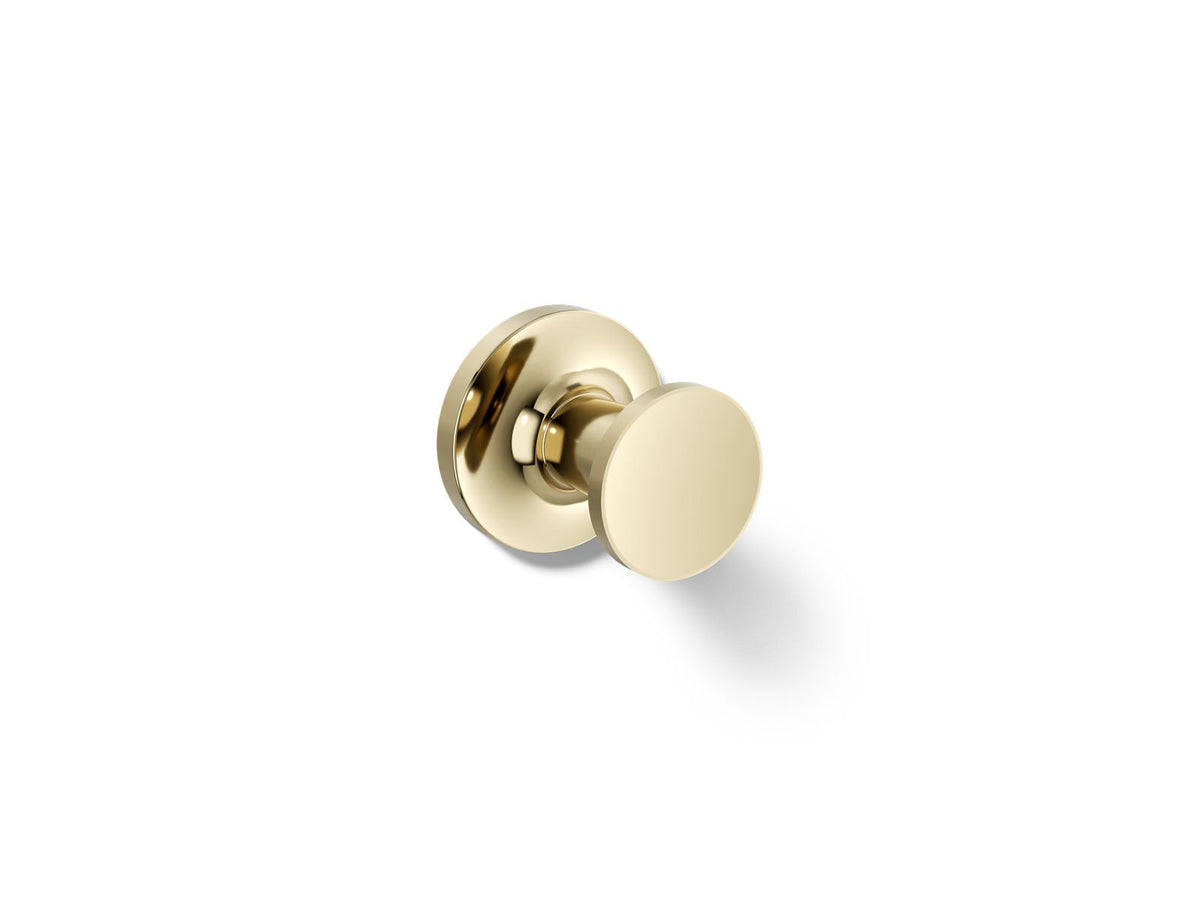 KOHLER K-14443-AF Purist Robe Hook - Vibrant French Gold