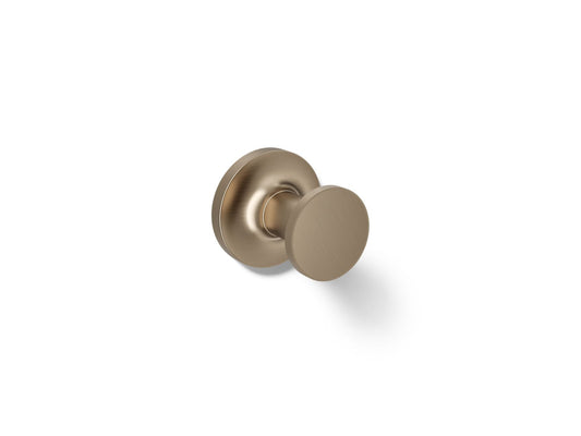 KOHLER K-14443-BV Purist Robe hook - Vibrant Brushed Bronze