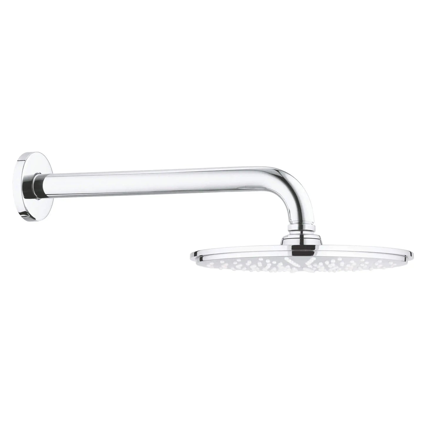 GROHE Rainshower 210 Shower Head, 8" - 1 Spray, 2.5 gpm - Chrome, 28373000