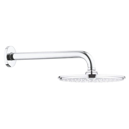 GROHE Rainshower 210 Shower Head, 8" - 1 Spray, 2.5 gpm - Chrome, 28373000