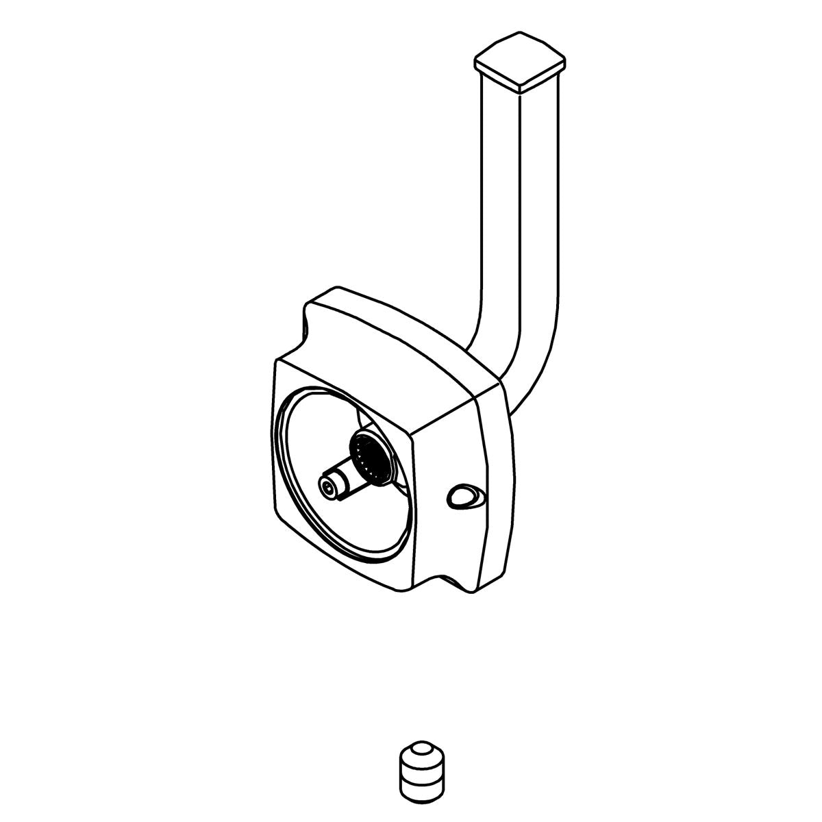 KOHLER Handle, Assembly - Vibrant Brushed Nickel, K-1446539-BN