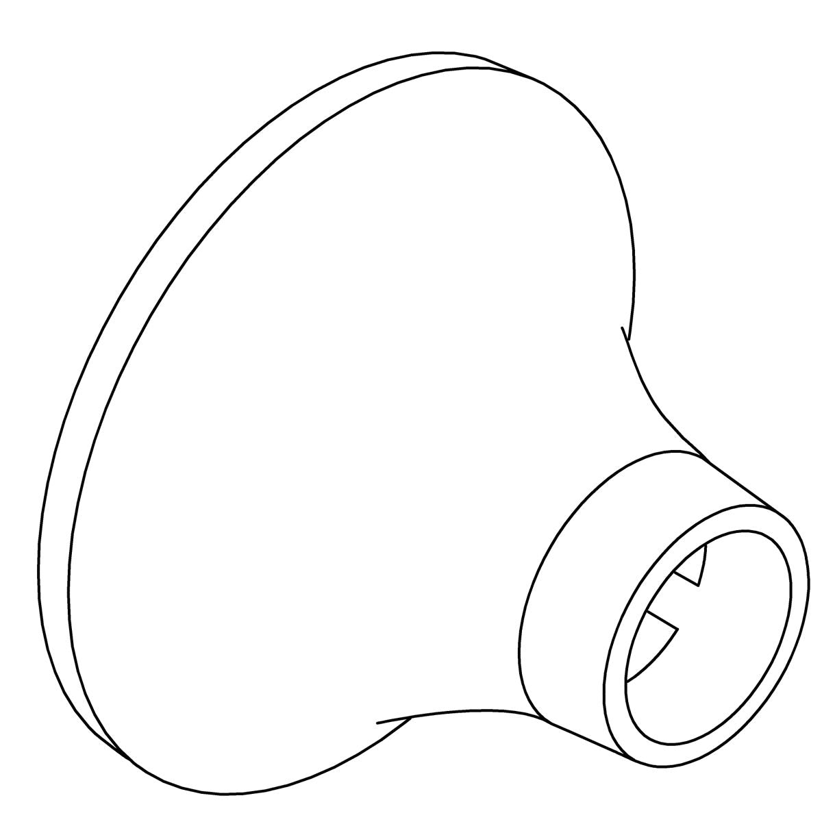 KOHLER Flange Assembly - Matte Black, K-1447080-BL