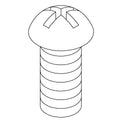 KOHLER Screw, 8-32Unc X 0.375, Round, K-1447643