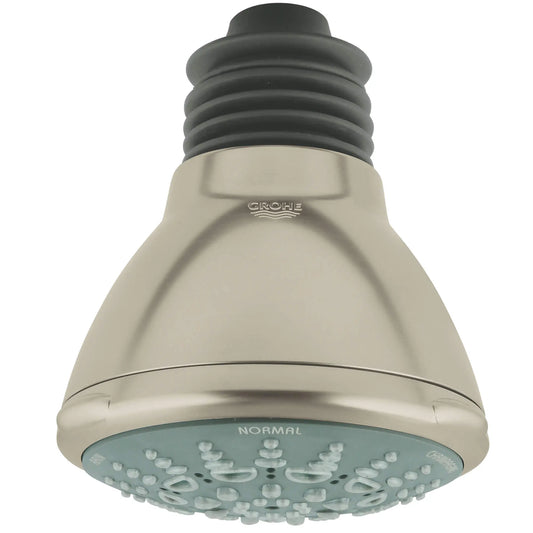 GROHE 28448EN0 Movario 100 Shower Head, 4" - 5 Sprays, 2.5 gpm - Brushed Nickel