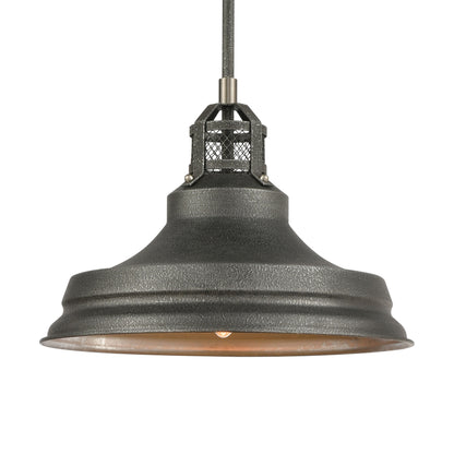 ELK SHOWROOM 14545/1 Carbondale 15'' Wide 1-Light Pendant - Slate Mist