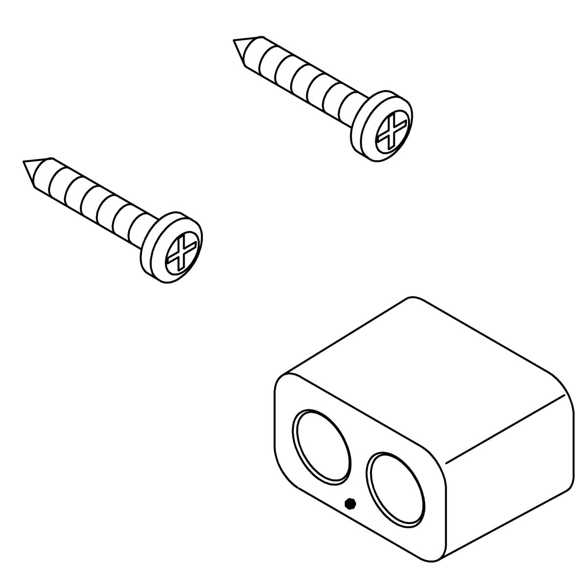KOHLER Hardware Kit, Top Bumper, K-1456464
