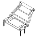 KOHLER Sub Floor Bracket Service Kit-2.5", K-1457369