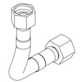 KOHLER Hose, .375 Comp X 7.50, Silicone, K-1458021