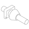 KOHLER 2PA Power Cord Blade - Biscuit, K-1458481-96