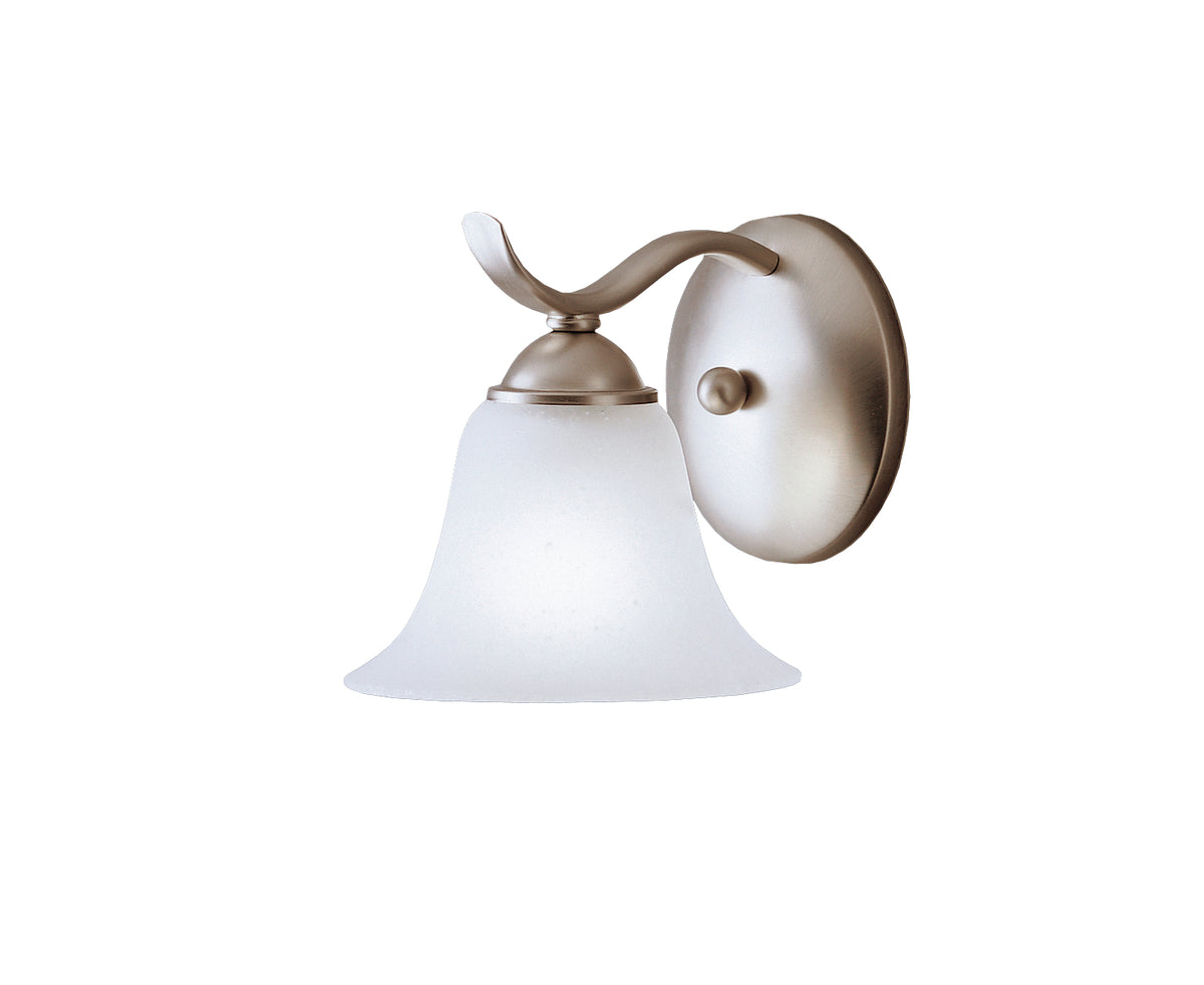KICHLER 6719NI Dover 1 Light Wall Sconce Brushed Nickel