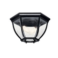 KICHLER 9886BK Barrie 2 Light Flush Mount Black