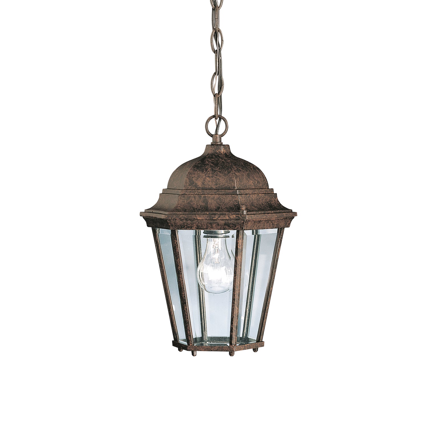 KICHLER 9805TZ Madison 1 Light Pendant Tannery Bronze