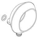 KOHLER Docking Ring - Matte Black, K-1460108-BL