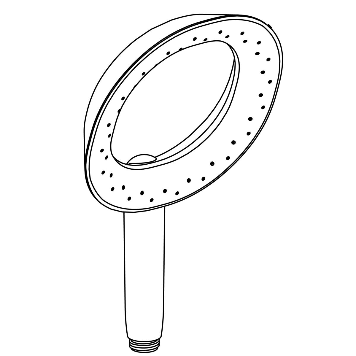 KOHLER Handshower With Check Valve (1.75 Gpm) - Matte Black, K-1460110-BL