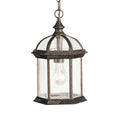 KICHLER 9835TZ Barrie 1 Light Pendant Tannery Bronze
