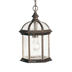 KICHLER 9835TZ Barrie 1 Light Pendant Tannery Bronze