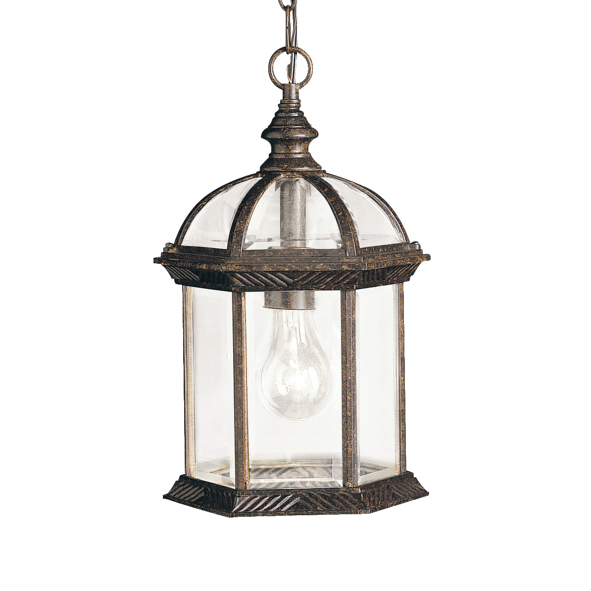 KICHLER 9835TZ Barrie 1 Light Pendant Tannery Bronze