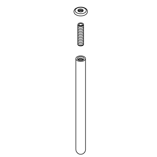 KOHLER 120MM Decorative Stem - Gunmetal, K-1461493-GNL
