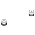 KOHLER M4 X 6MM Thumb Nut Kits - Brushed Moderne Brass, K-1461504-2GL