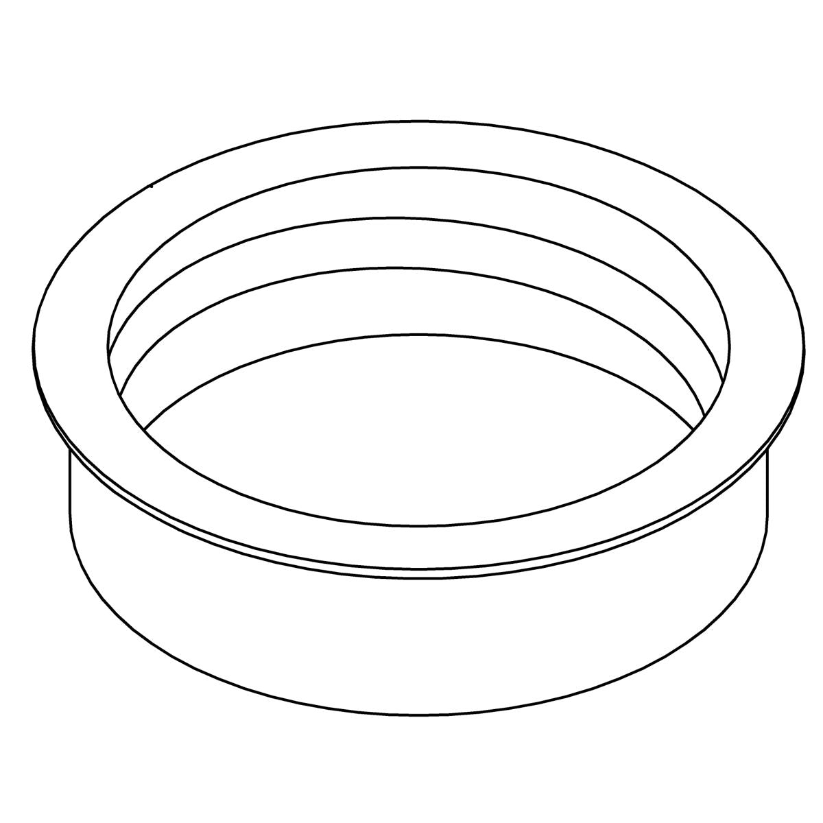 KOHLER E26 Decorative Socket Ring - Brushed Moderne Brass, K-1461505-2GL
