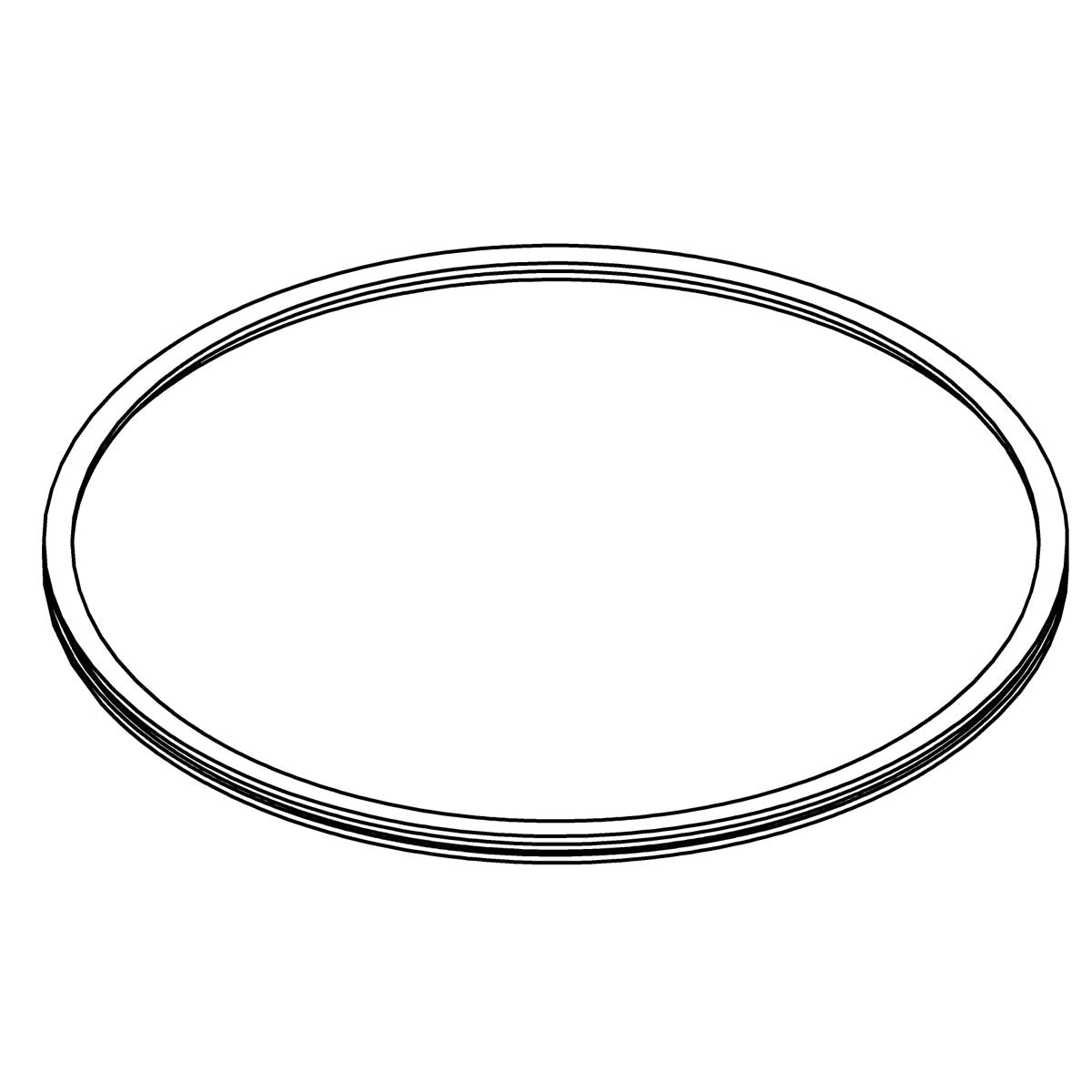 KOHLER ∅315MM Circular Trim Ring - Brushed Moderne Brass, K-1461511-2GL