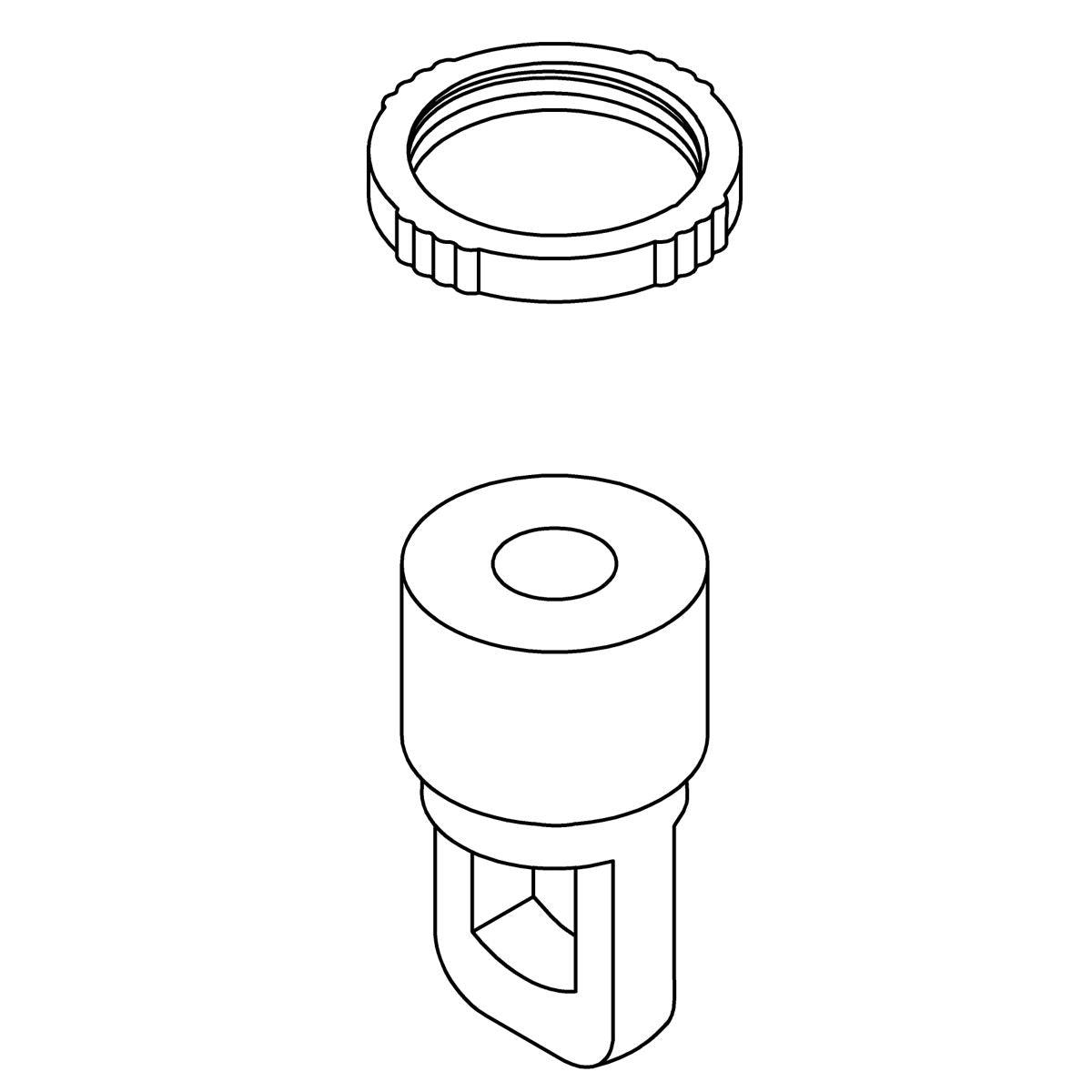 KOHLER Ring, Coupling And Loop - Brushed Moderne Brass, K-1461538-2GL