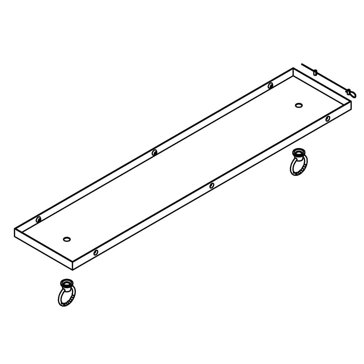 KOHLER Canopy Assembly - Brushed Moderne Brass, K-1461542-2GL