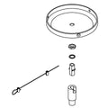 KOHLER Canopy Assembly - Brushed Moderne Brass, K-1461549-2GL