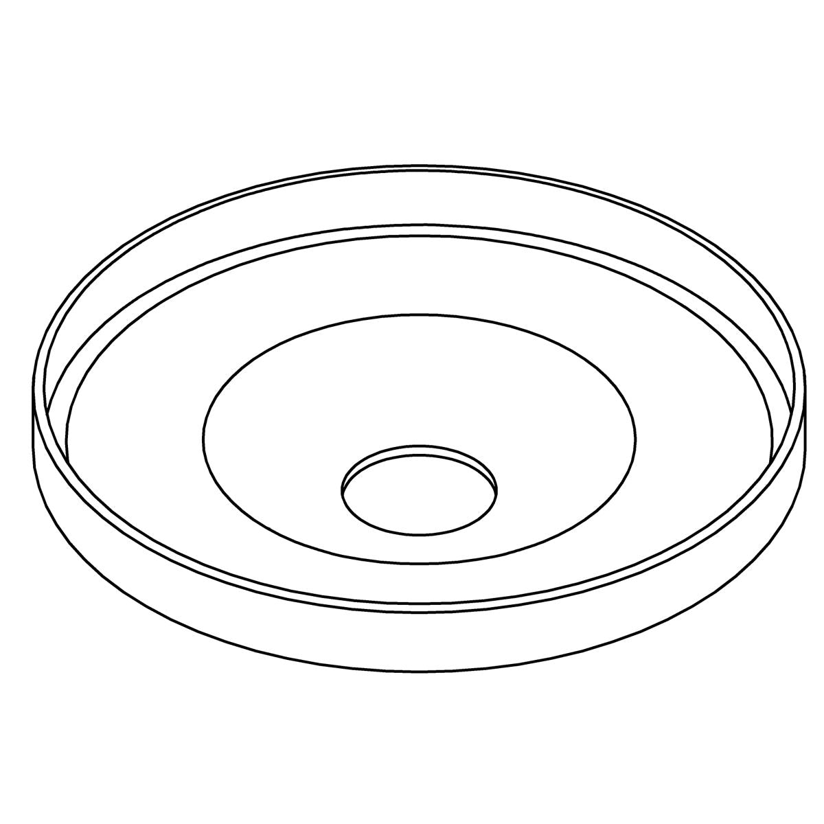 KOHLER Canopy - Brushed Moderne Brass, K-1461551-2GL