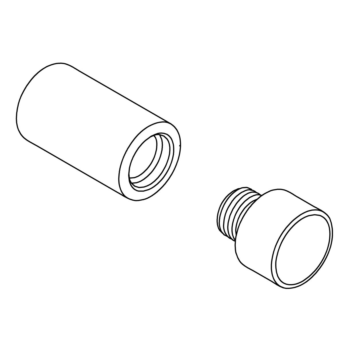 KOHLER Diverter Trim Kit - Matte Black, K-1461751-BL