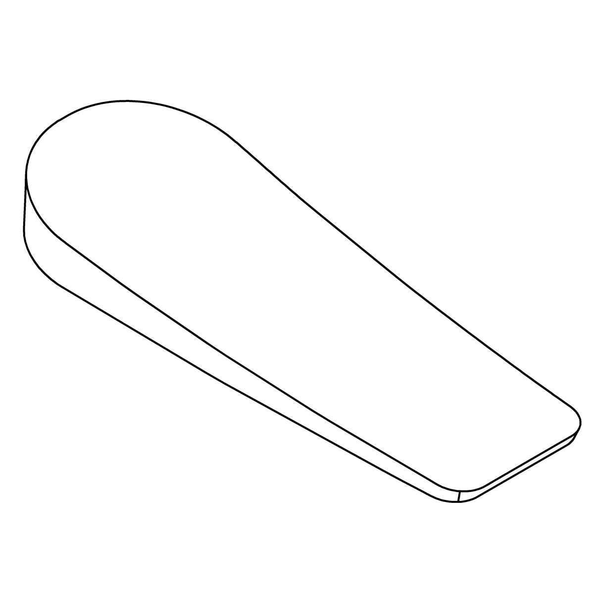 KOHLER Pad Print Handle - Polished Chrome, K-1462765-CP