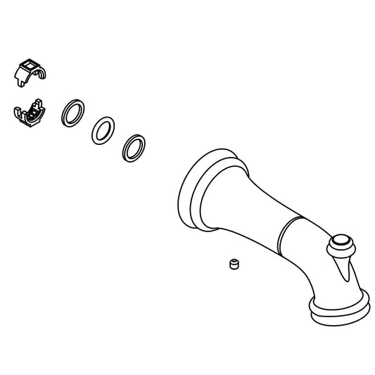 KOHLER Assembly, Bath Spout - Vibrant Brushed Nickel, K-1463153-BN