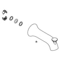 KOHLER Assembly, Bath Spout - Matte Black, K-1463154-BL