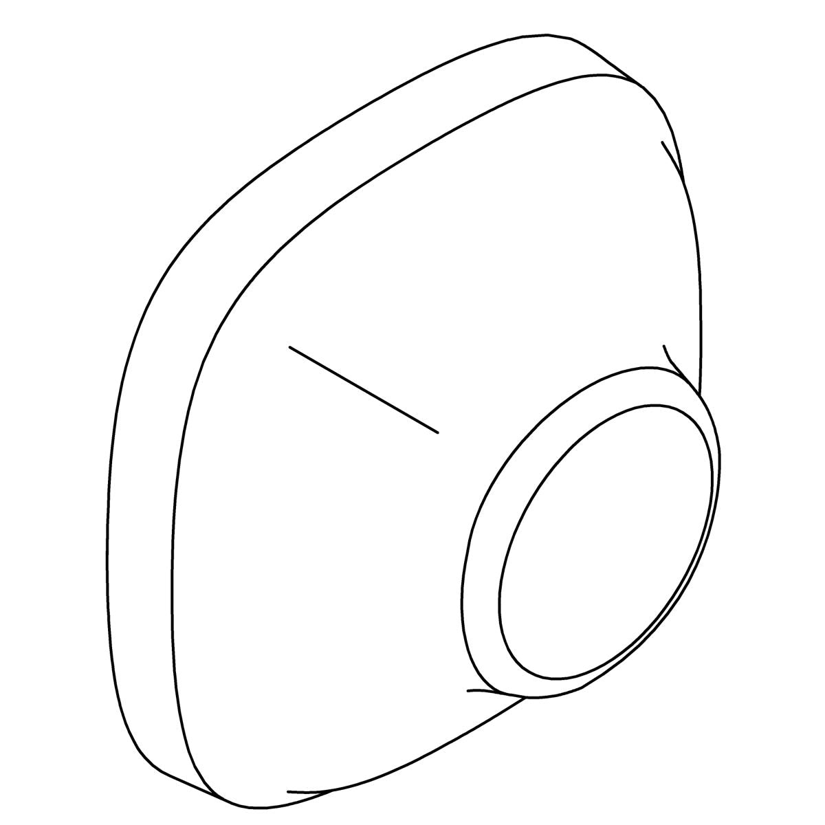 KOHLER Flange - Vibrant Brushed Moderne Brass, K-1464934-2MB