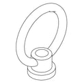 KOHLER ∅6MM Circular Hang Ring - Gunmetal, K-1464969-GNL