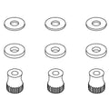 KOHLER Kit, Artifacts Thumb Nut - Titanium, K-1466669-TTL