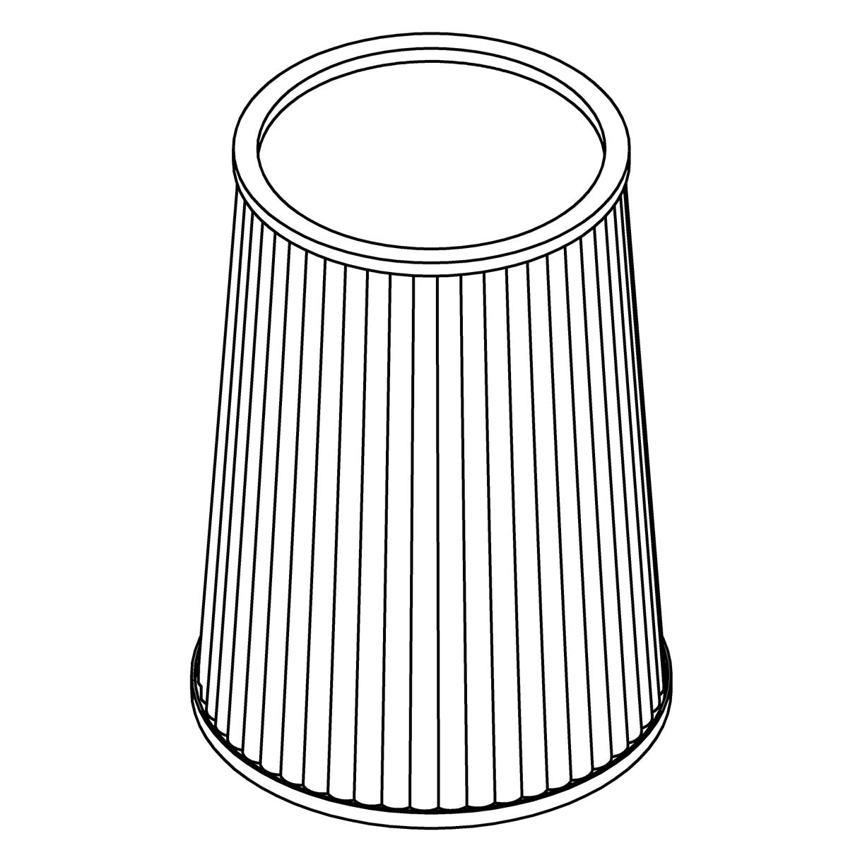 KOHLER Shade, White Glass & Trim - Gunmetal, K-1466670-GNL