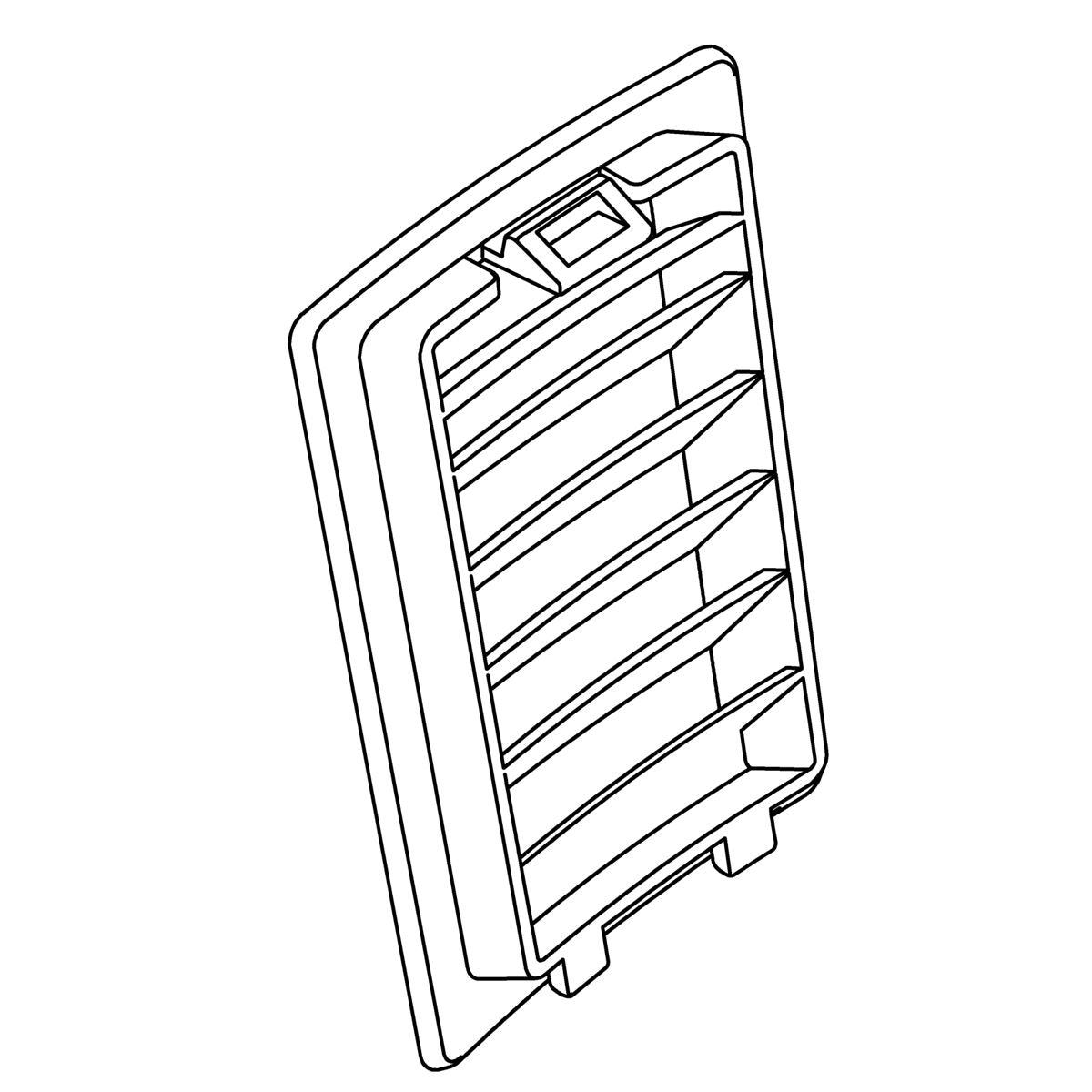 KOHLER Door Deodorization - Honed Black, K-1468141-HB1