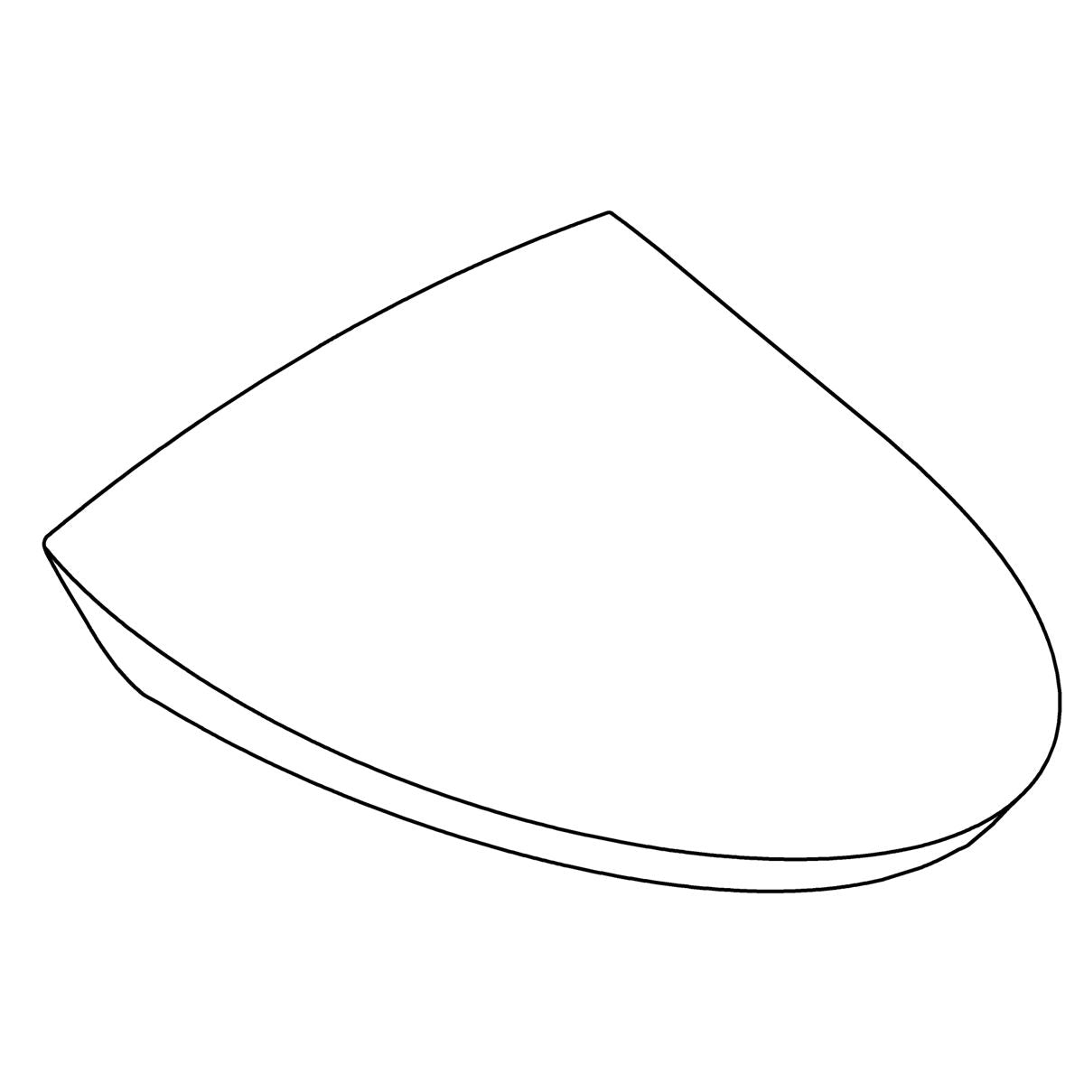 KOHLER Lid Asm - Honed Black, K-1468144-HB1