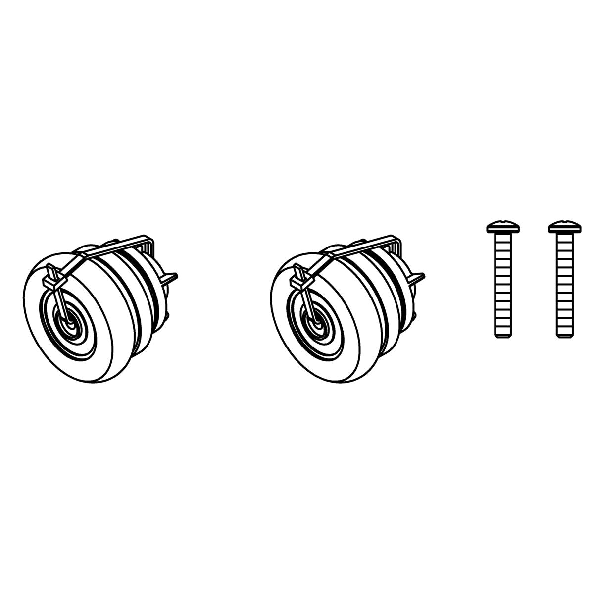 KOHLER K-1468801 Inside Roller Kit - Metal