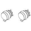 KOHLER Outside Roller Kit - Metal - Vibrant Brushed Moderne Brass, K-1468802-2MB